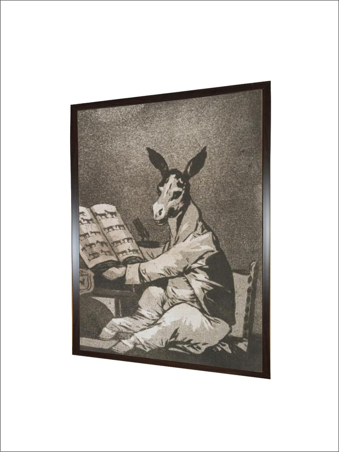Plate from Los Caprichos, 1797-1798 by Francisco de Goya