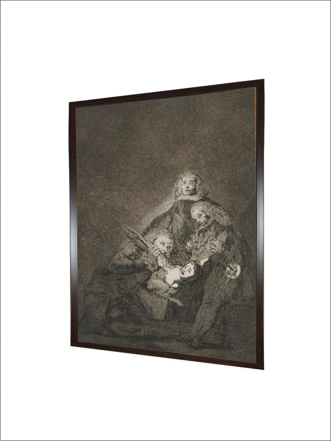 Plate from Los Caprichos, 1797-1798 by Francisco de Goya