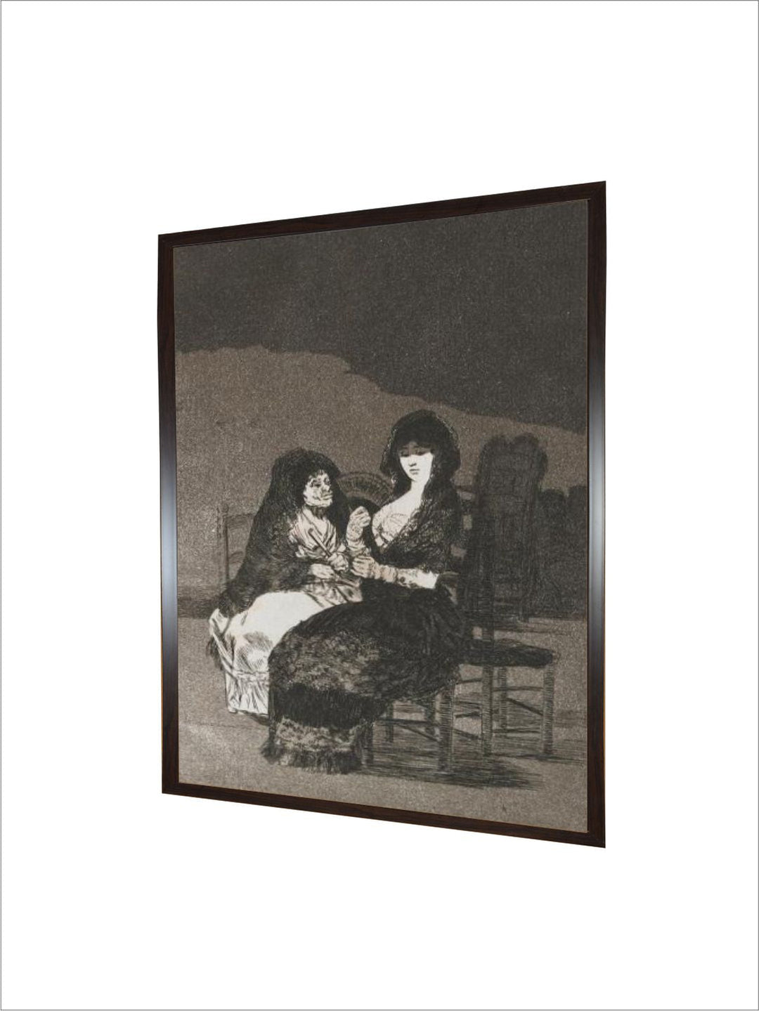 Plate from Los Caprichos, 1797-1798 by Francisco de Goya