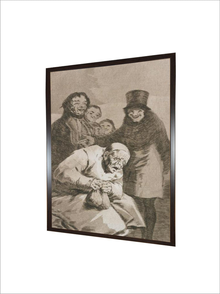 Plate from Los Caprichos, 1797-1798 by Francisco de Goya
