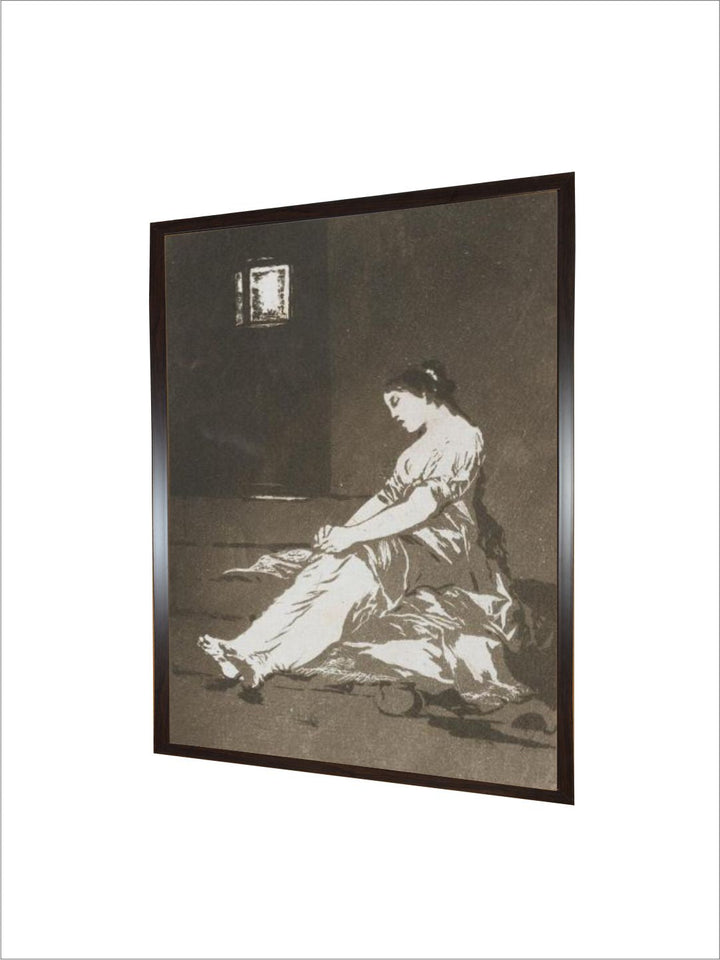Plate from Los Caprichos, 1797-1798 by Francisco de Goya