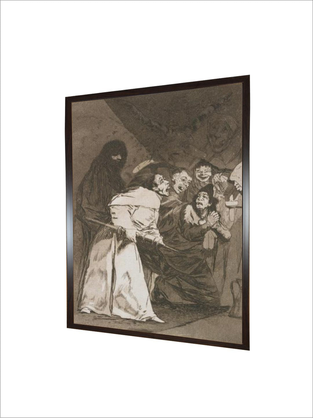 Plate from Los Caprichos, 1797-1798 by Francisco de Goya