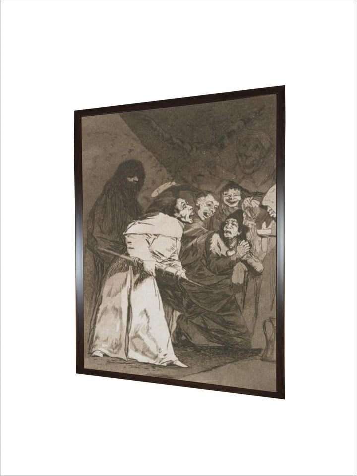 Plate from Los Caprichos, 1797-1798 by Francisco de Goya