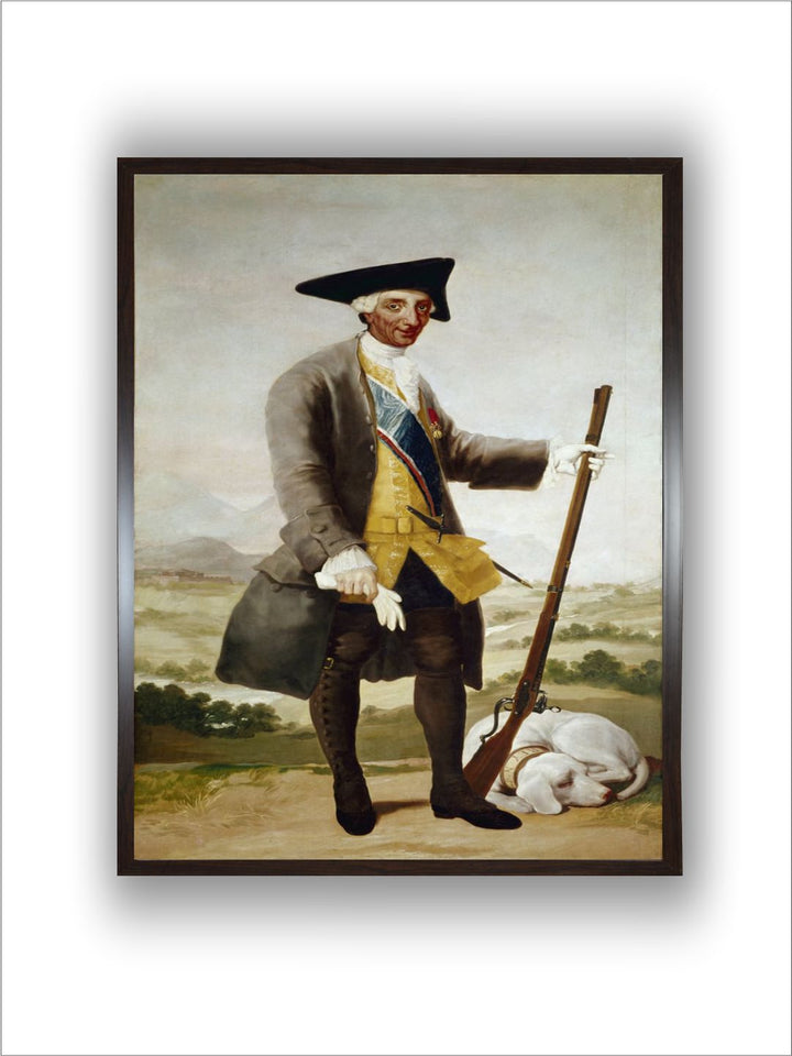 King Carlos Iii in Hunting dress, C.1786 by Francisco de Goya
