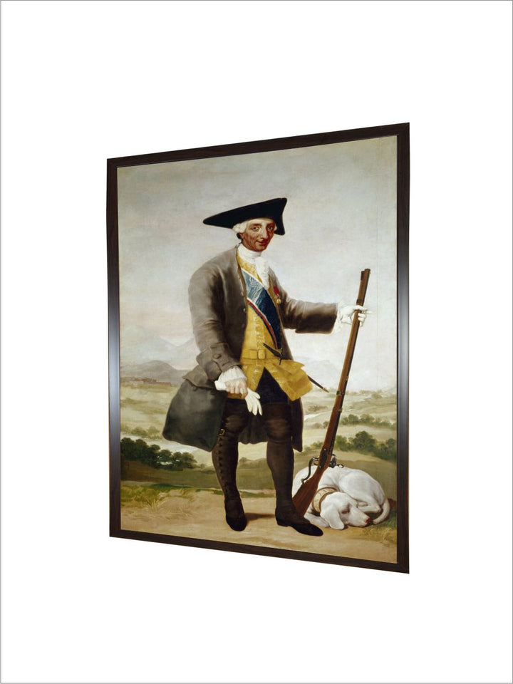 King Carlos Iii in Hunting dress, C.1786 by Francisco de Goya