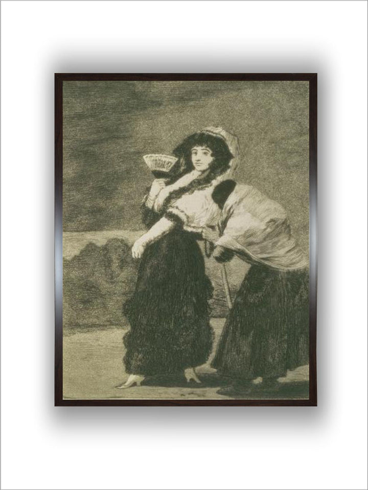 May God Forgive Her: it Was Her Mother, 1797 by Francisco de Goya