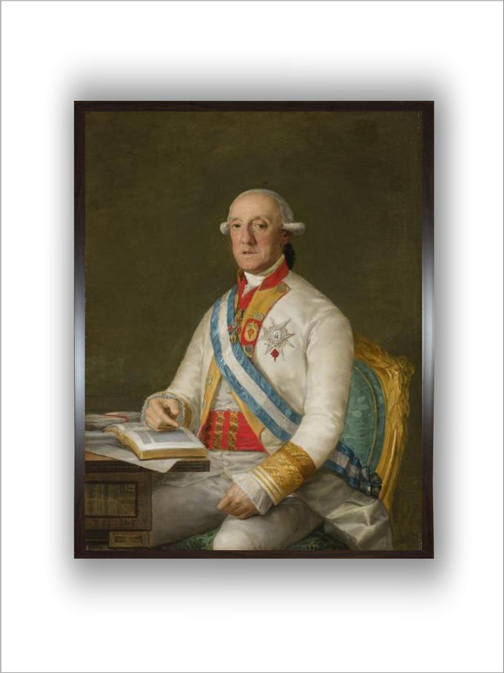 Vicente Maria de Vera de Aragon, duque de La Roca, C.1795 by Francisco de Goya