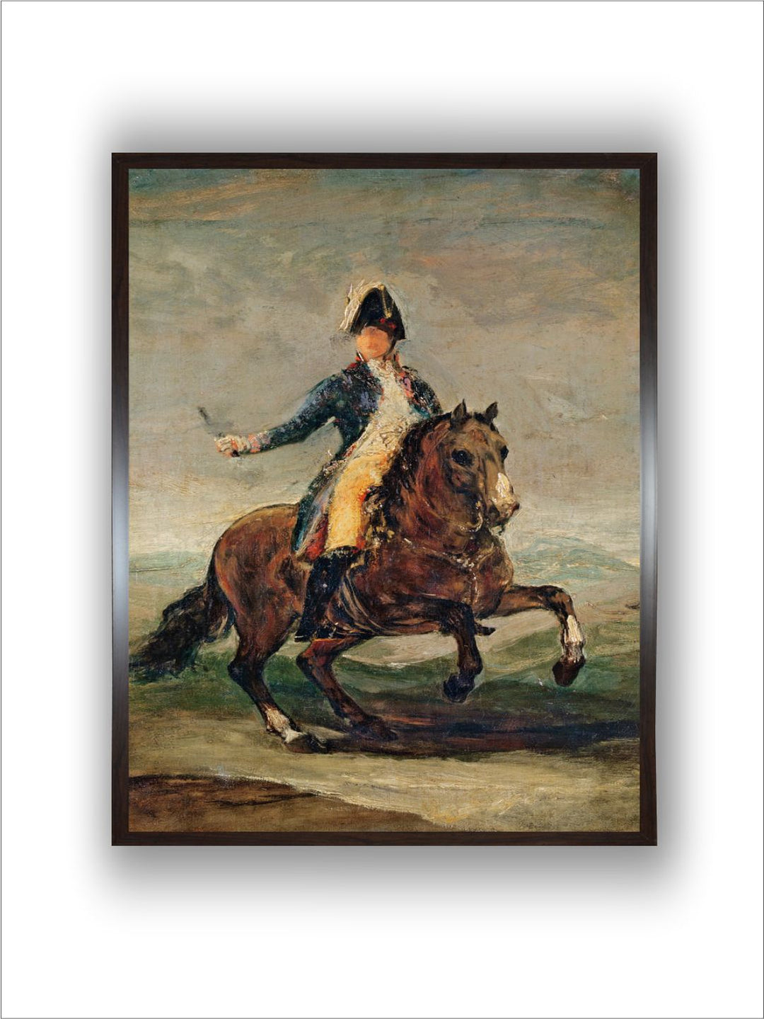 Equestrian Portrait of Ferdinand VII (1784-1833) King of Spain by Francisco de Goya