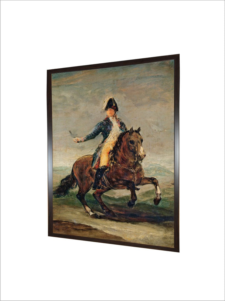 Equestrian Portrait of Ferdinand VII (1784-1833) King of Spain by Francisco de Goya