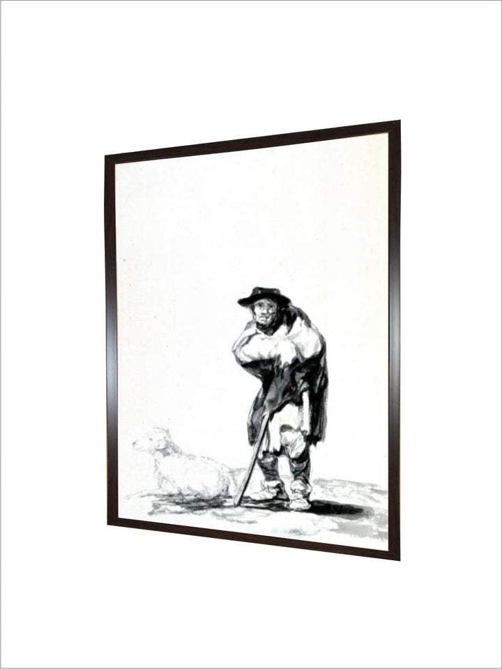 The Shepherd, C1760-1820 by Francisco de Goya