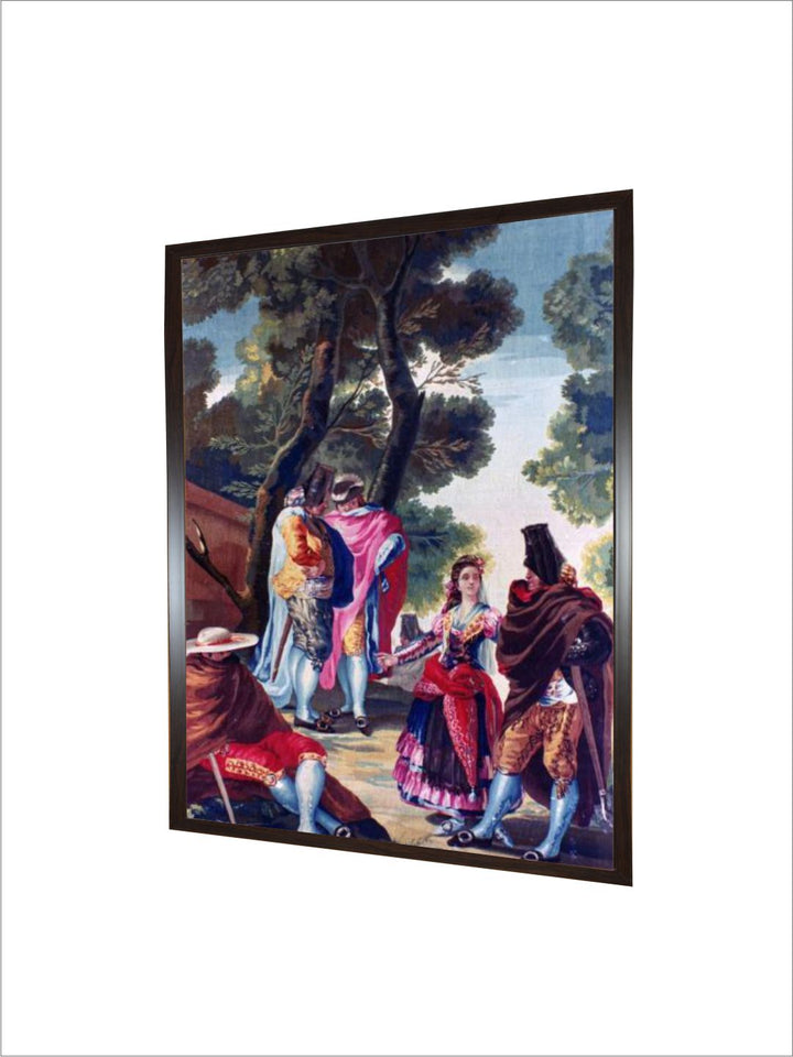 Men with Faces Hidden, C1760-1820 by Francisco de Goya