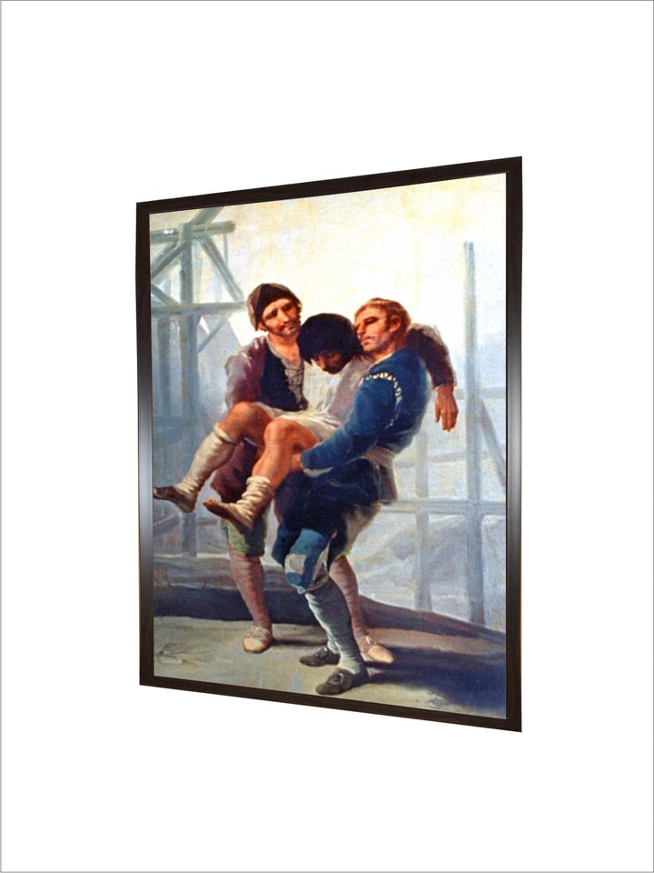The Injured Mason, 1786-1787 by Francisco de Goya