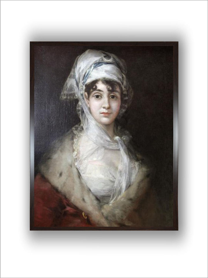 Portrait of the Actress Antonia Zarate, C1810-C1811 by Francisco de Goya