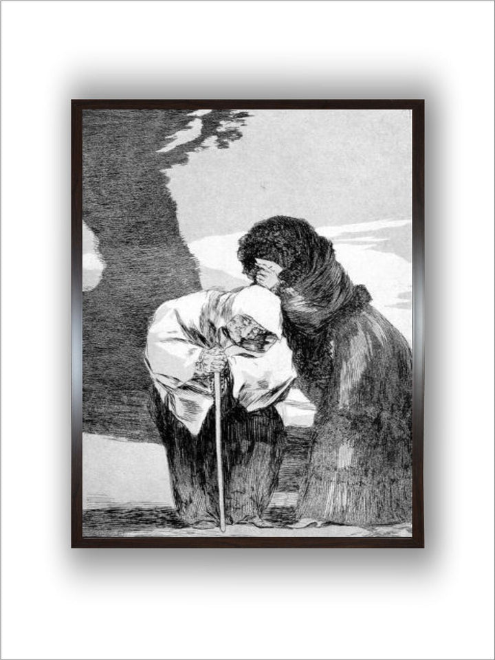 Hush, 1799 by Francisco de Goya