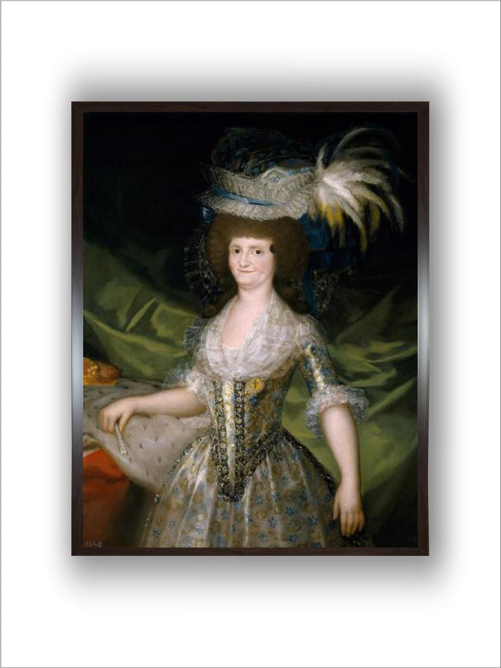 Maria Luisa of Parma, Queen of Spain, 1790 by Francisco de Goya