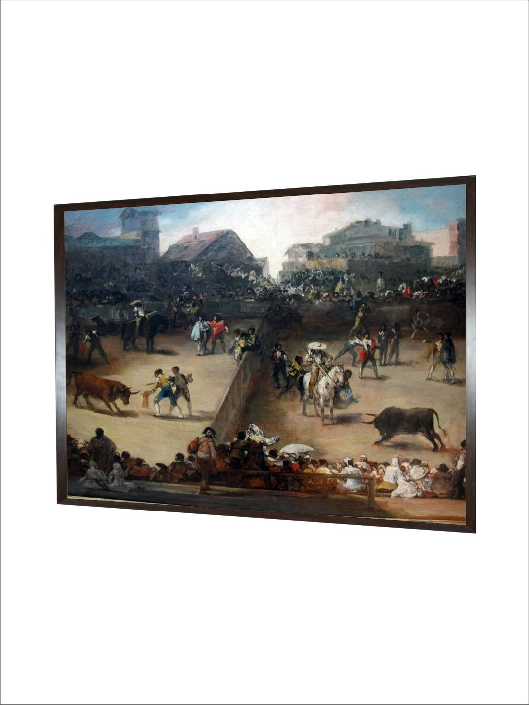 Bull Fight in a divided Ring by Francisco de Goya
