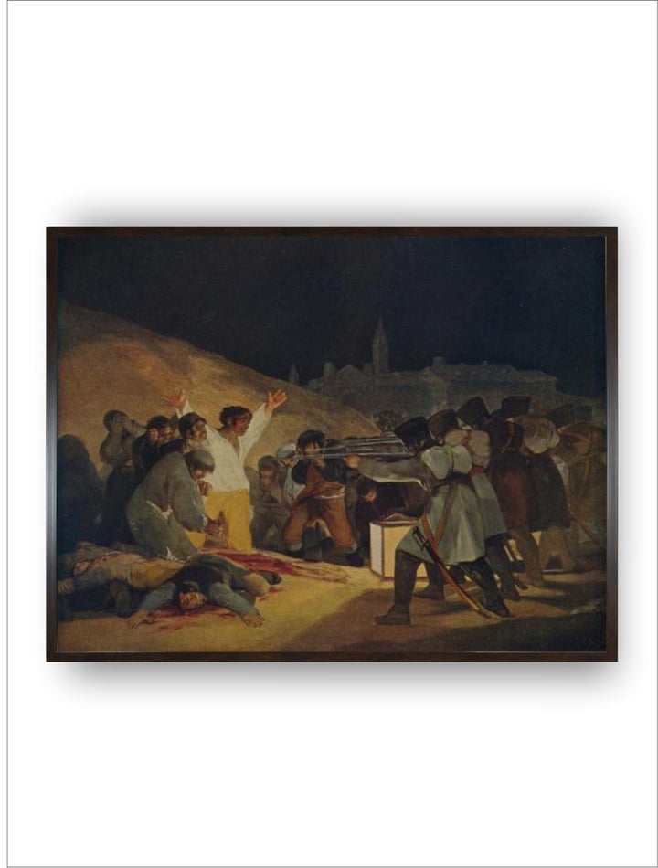 Escenas del 3 de Mayo de 1808', (May 3, 1808 in Madrid), 1814, (c1934) by Francisco de Goya