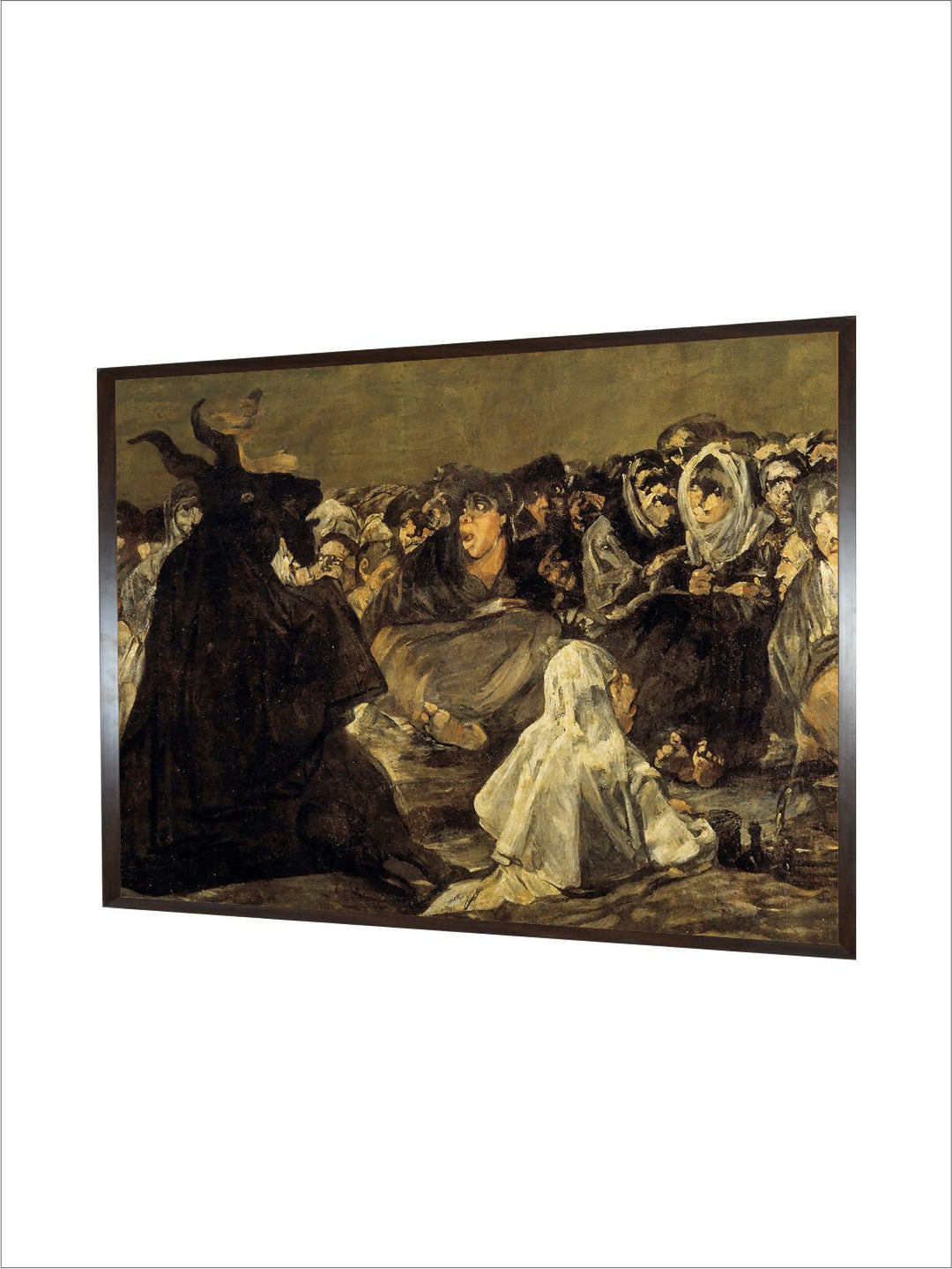 Witches' Sabbath (Black Painting), 1819 - 23 by Francisco de Goya