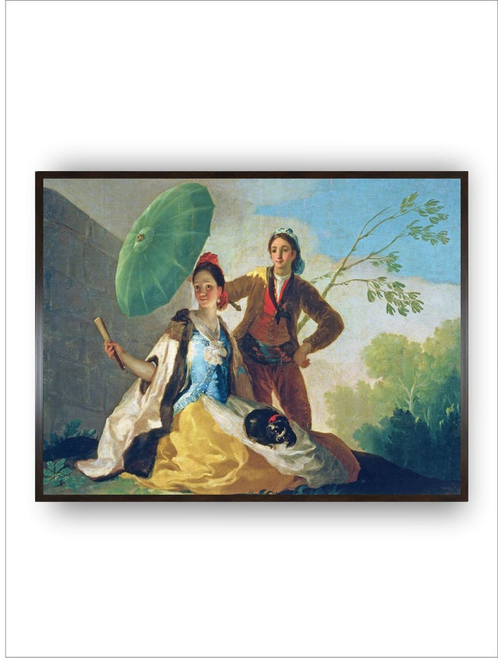 The Parasol. 1777 by Francisco de Goya