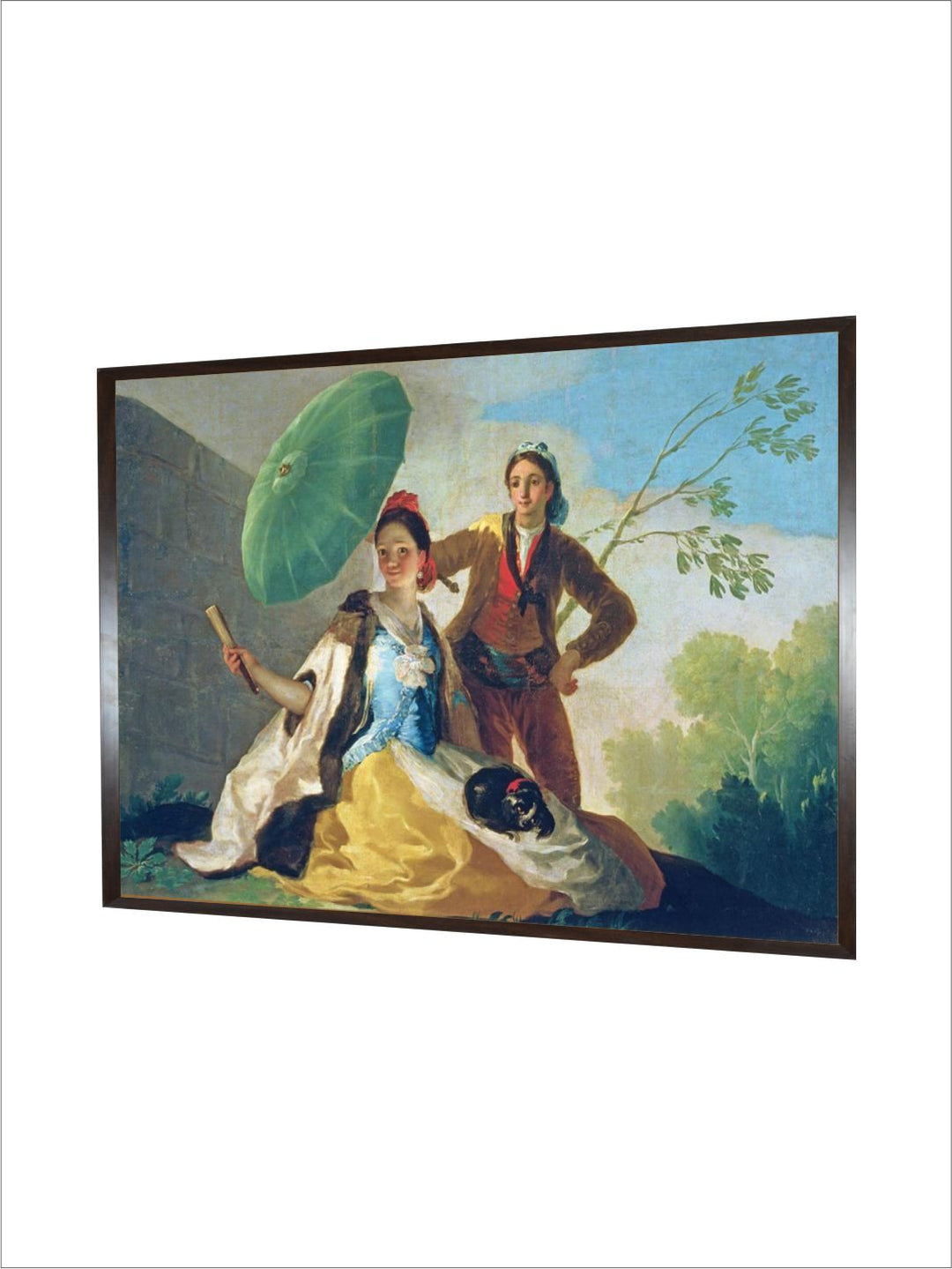 The Parasol. 1777 by Francisco de Goya