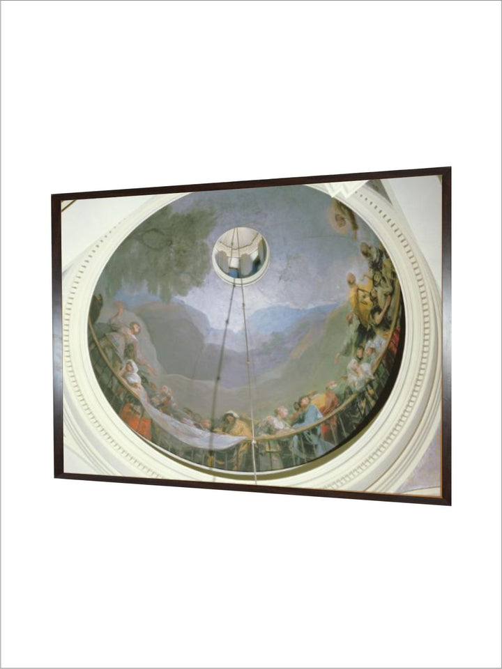 Overview of the Cupola Showing St Anthony, 1798 by Francisco de Goya