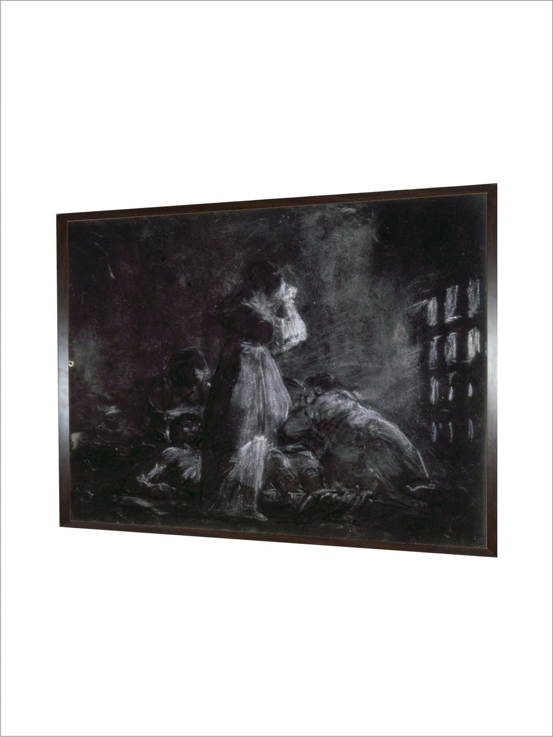 Interior of a Prison, 1819 by Francisco de Goya