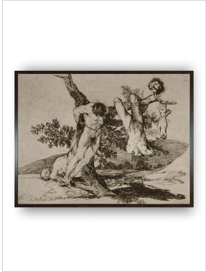 Grande Hazaña! Con Muertos! (A Heroic Feat! with dead Men) by Francisco de Goya