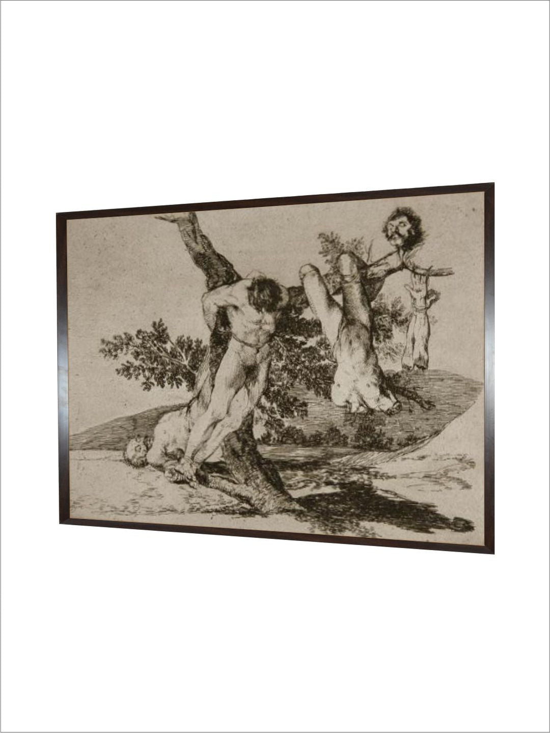 Grande Hazaña! Con Muertos! (A Heroic Feat! with dead Men) by Francisco de Goya