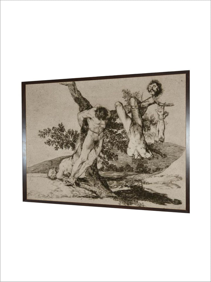 Grande Hazaña! Con Muertos! (A Heroic Feat! with dead Men) by Francisco de Goya