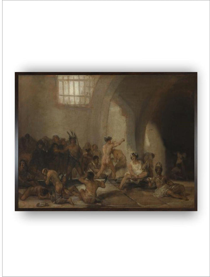 The Madhouse by Francisco de Goya