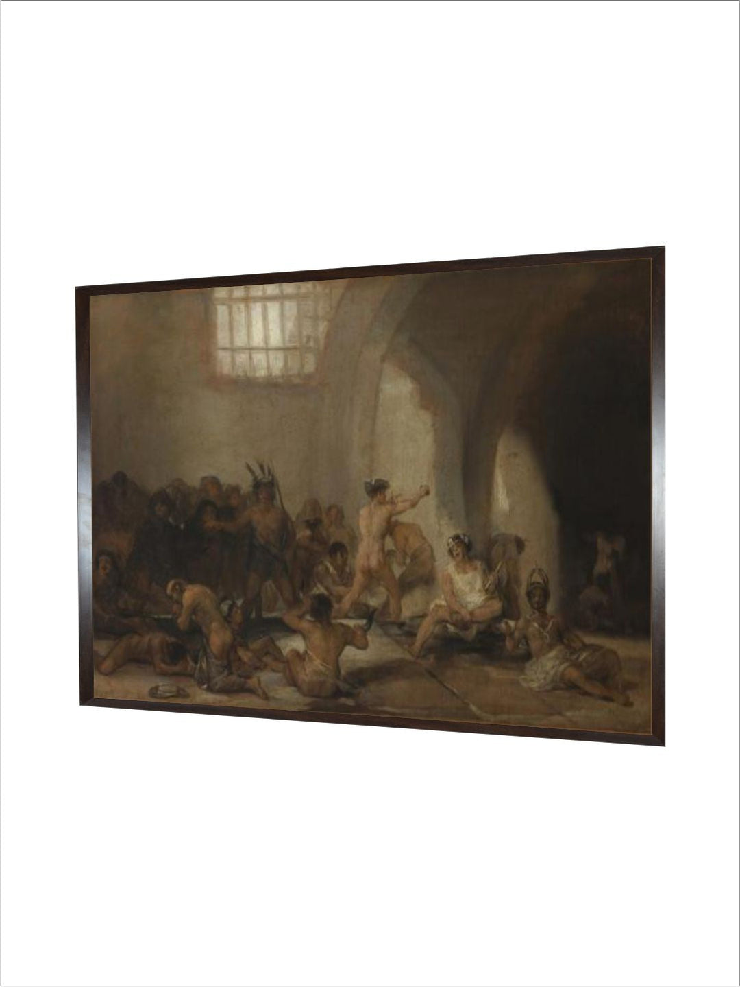 The Madhouse by Francisco de Goya