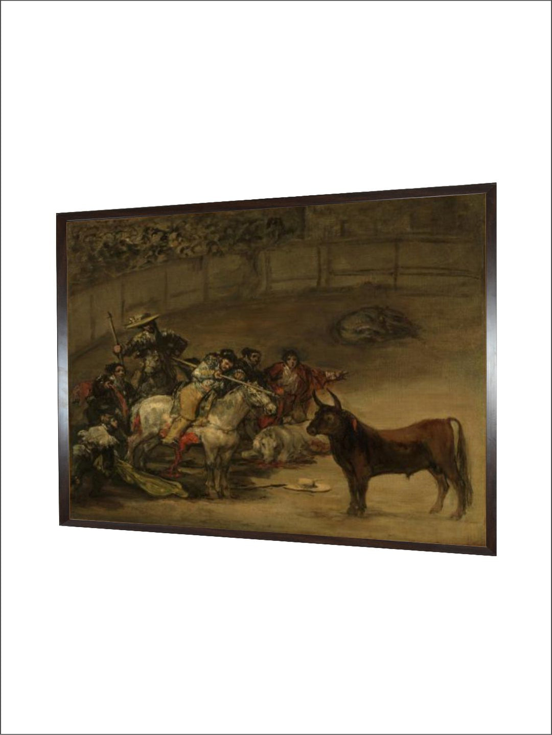 Bullfight, Suerte de Varas, 1824 by Francisco de Goya