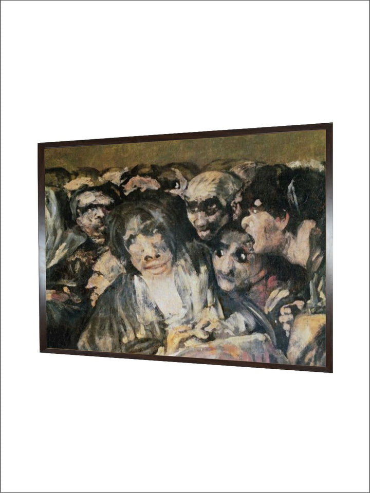 Pilgrimage to San Isidro, 1821 by Francisco de Goya