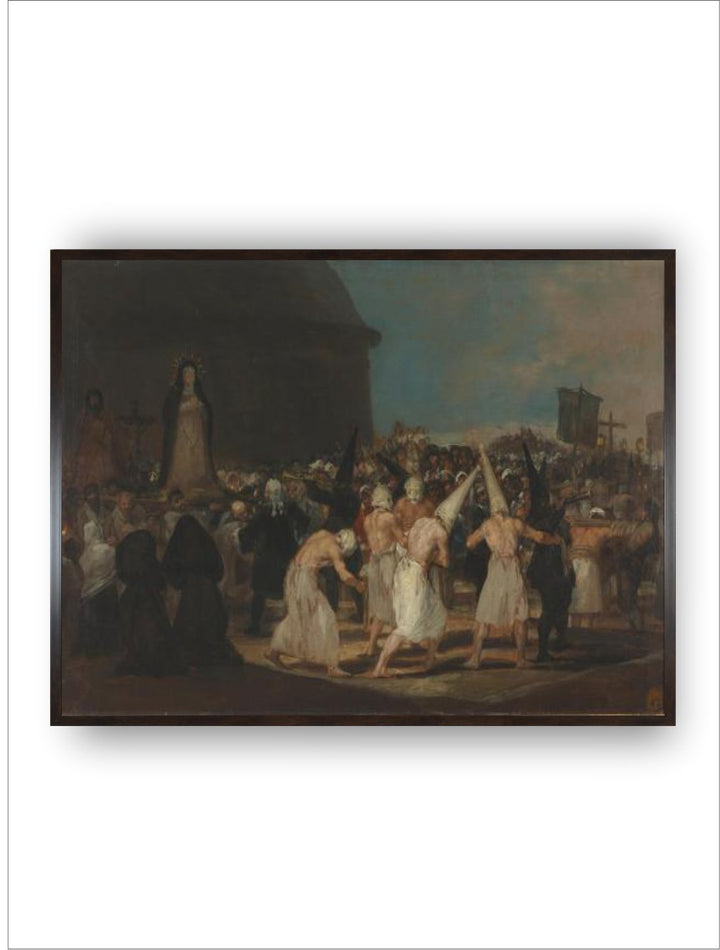 A Procession of Flagellants by Francisco de Goya