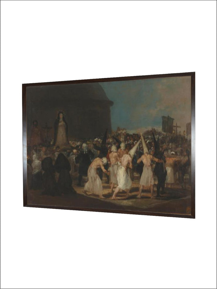 A Procession of Flagellants by Francisco de Goya