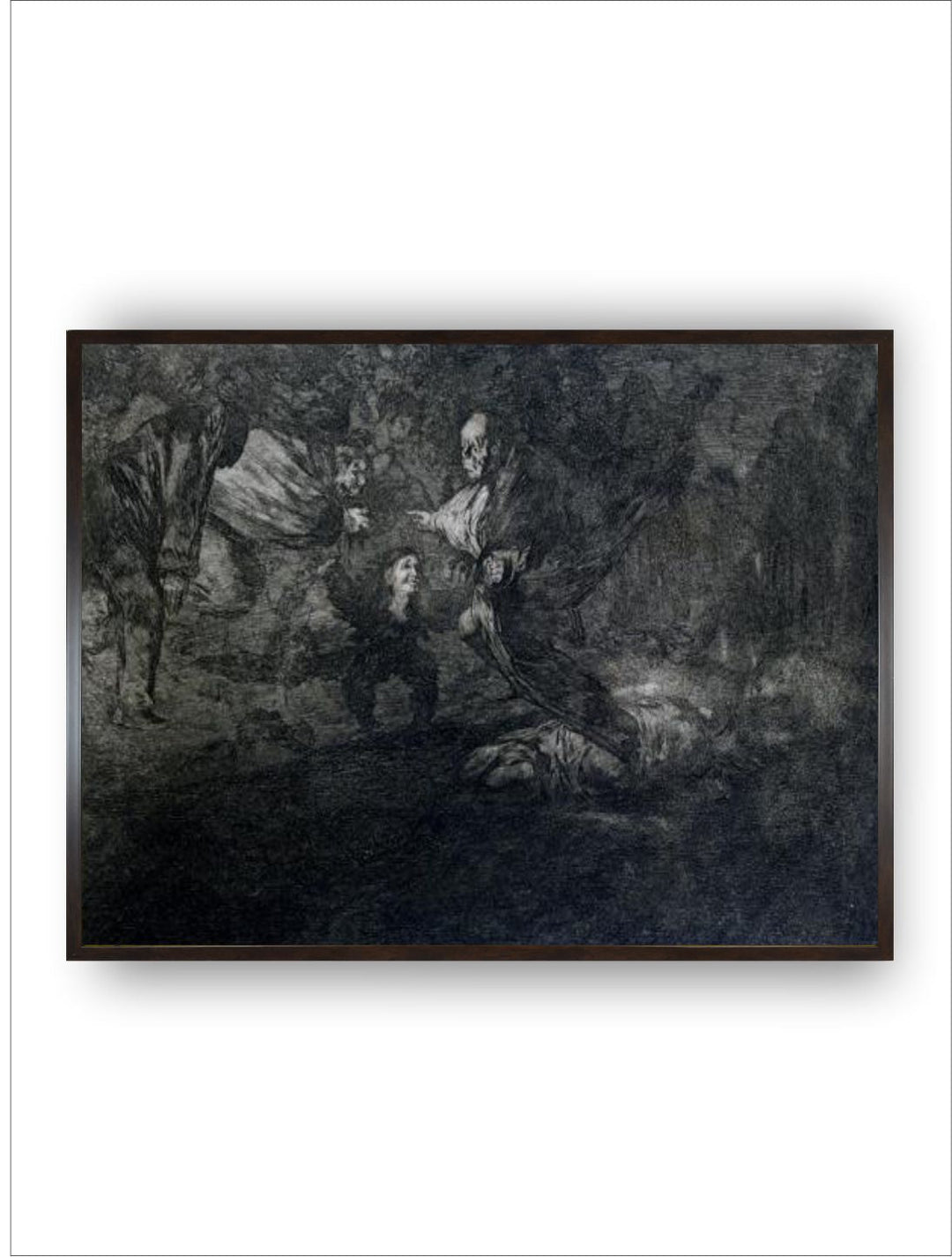Funereal Riddle, 1819-1823 by Francisco de Goya
