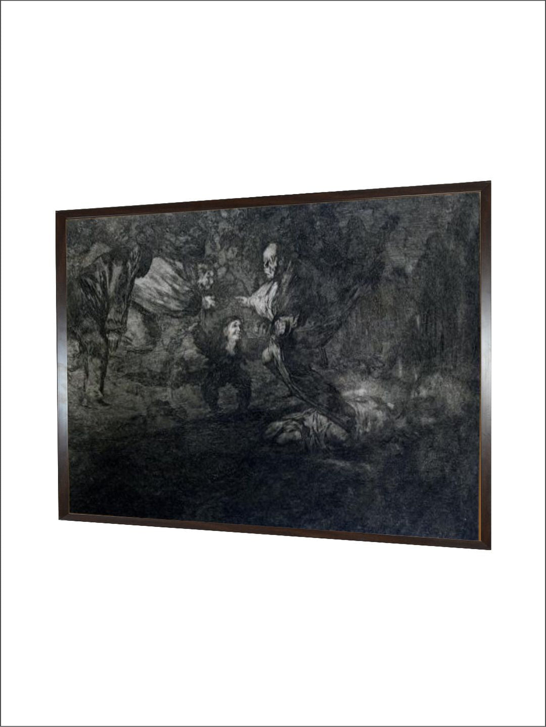 Funereal Riddle, 1819-1823 by Francisco de Goya