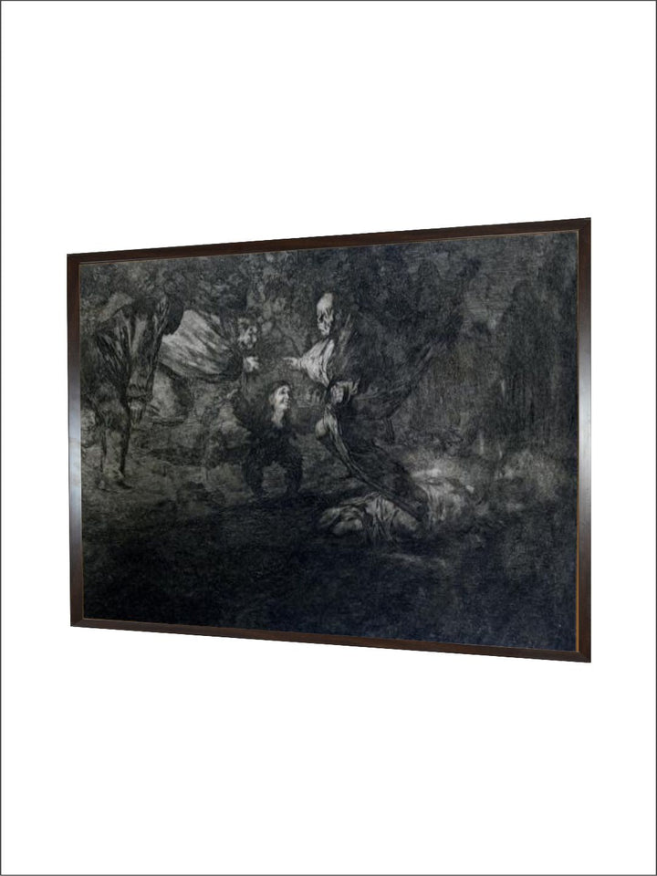 Funereal Riddle, 1819-1823 by Francisco de Goya
