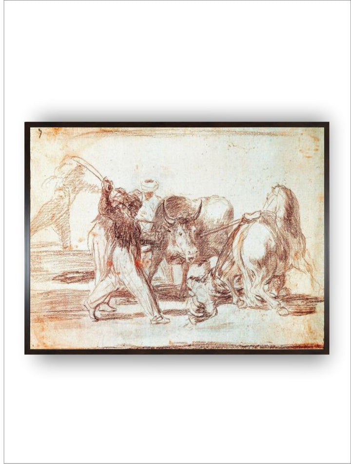 Bullfighting: the Moors Who Resided in Spain by Francisco de Goya