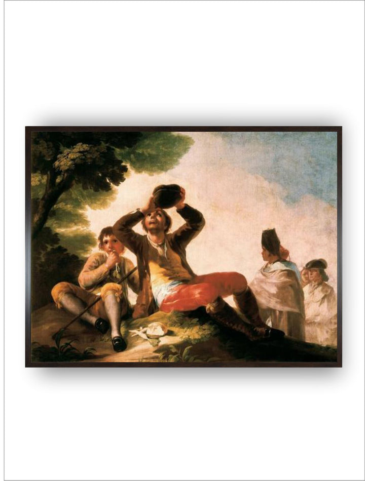 Le Buveur Francisco de Goya Y Lucientes Madrid. Musee du Prado. by Francisco de Goya