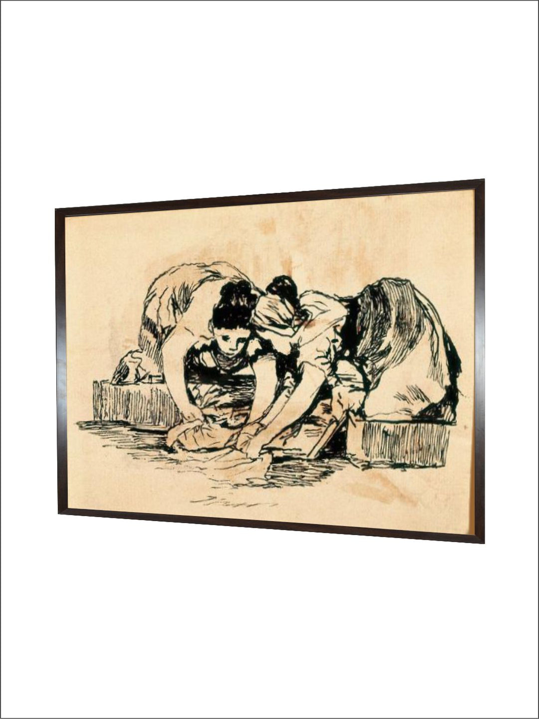 The Washerwomen, Late 18Th-Early 19Th Century  by Francisco de Goya