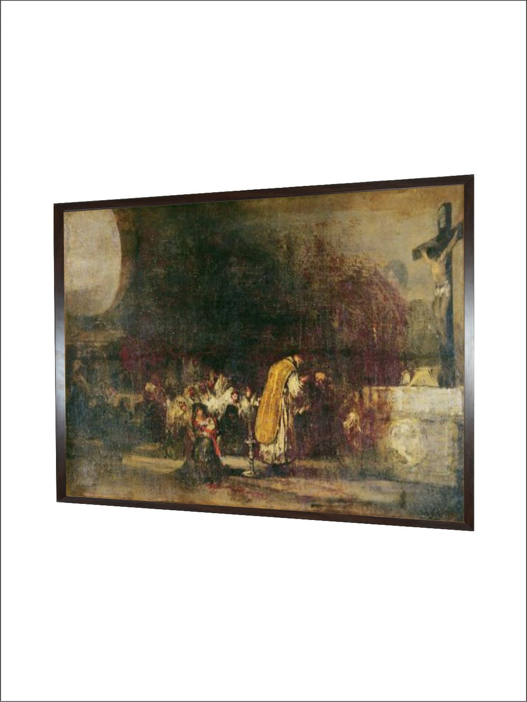 Mass Showing the Ceremony known as 'Churching of Women'  by Francisco de Goya