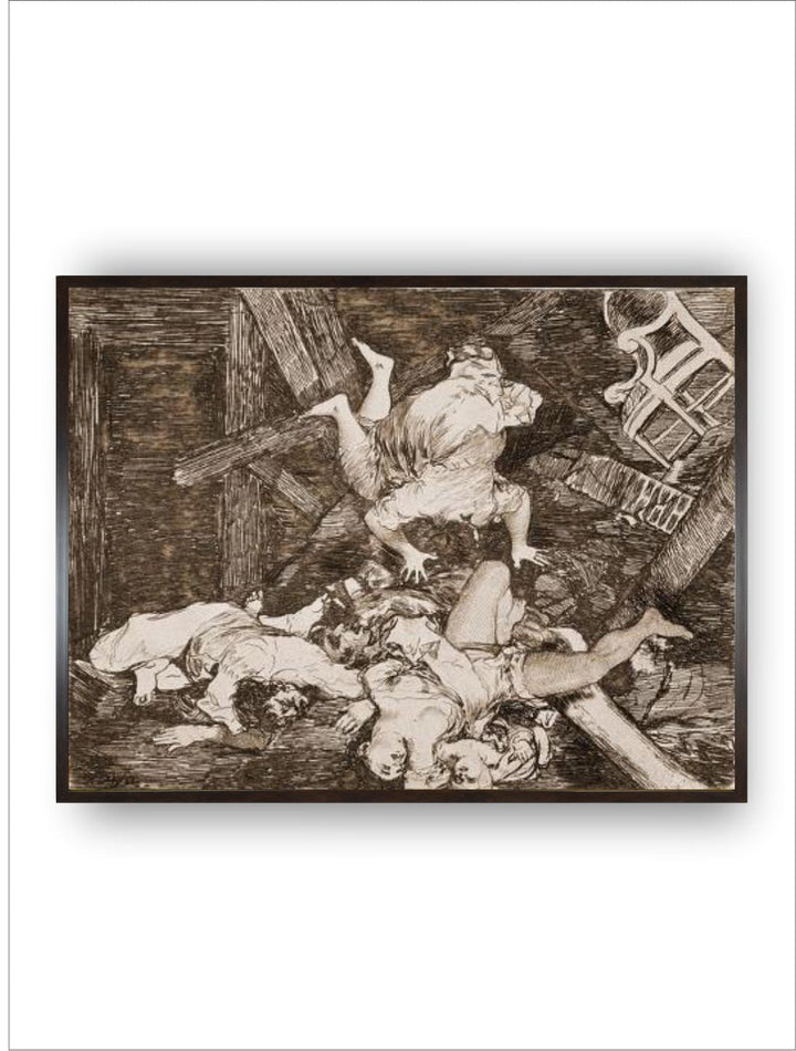 War damages by Francisco de Goya