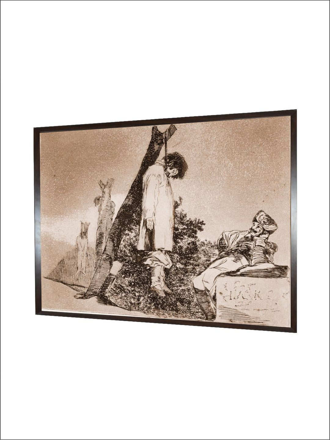 There is no hope by Francisco de Goya
