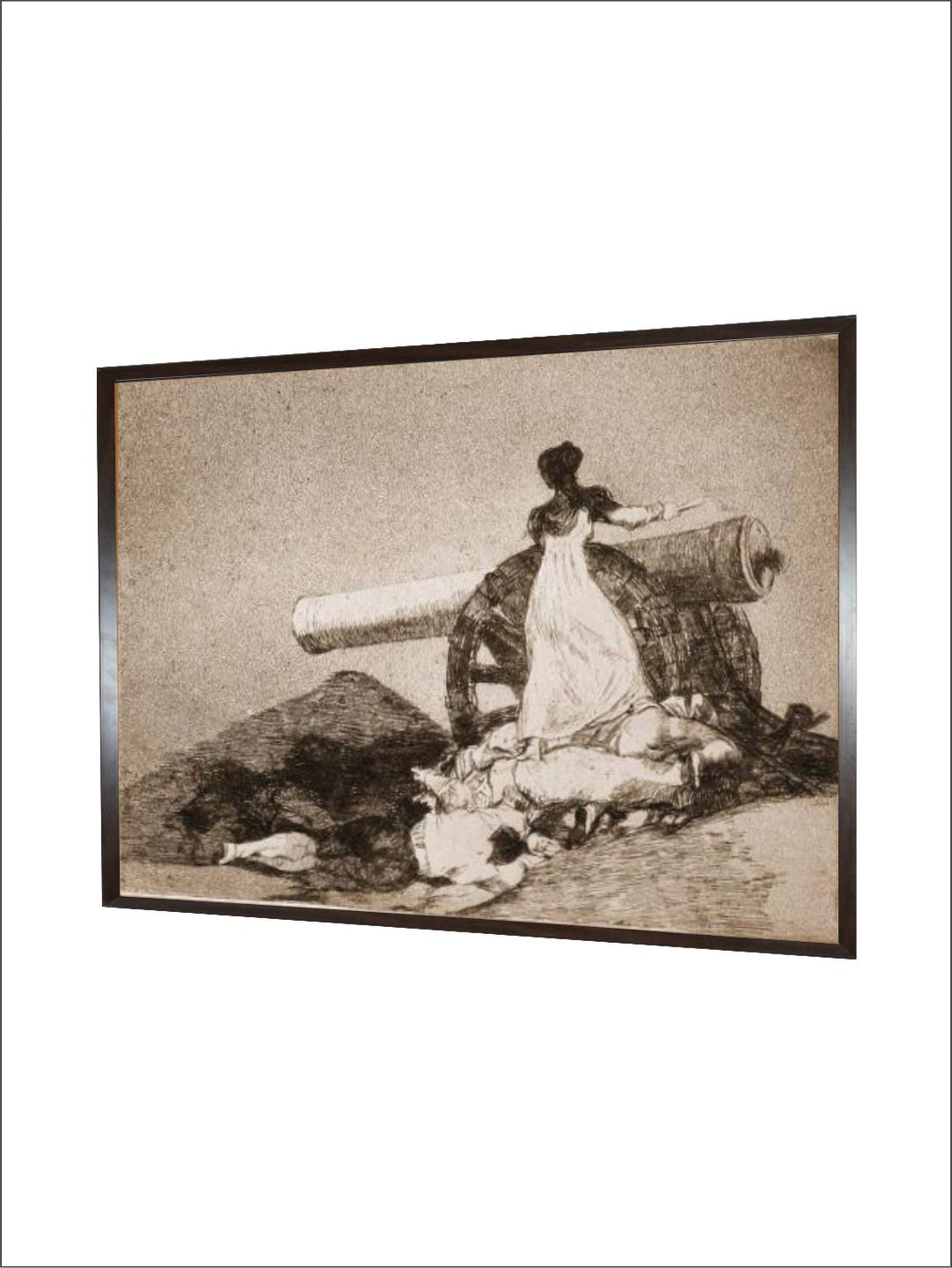 What courage! by Francisco de Goya