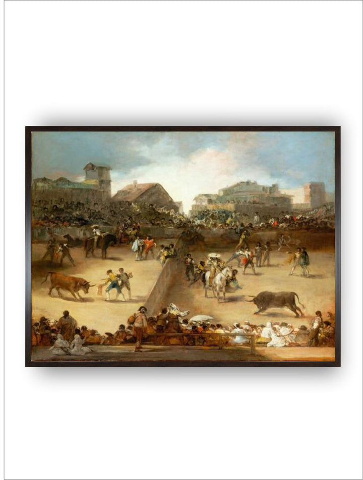 Bullfight in a divided Ring by Francisco de Goya