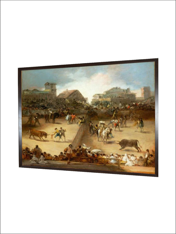 Bullfight in a divided Ring by Francisco de Goya