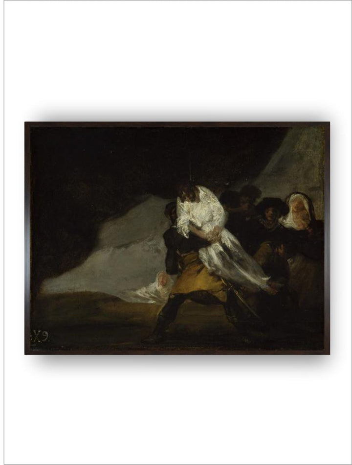 The Hanged Monk, C.1810 by Francisco de Goya