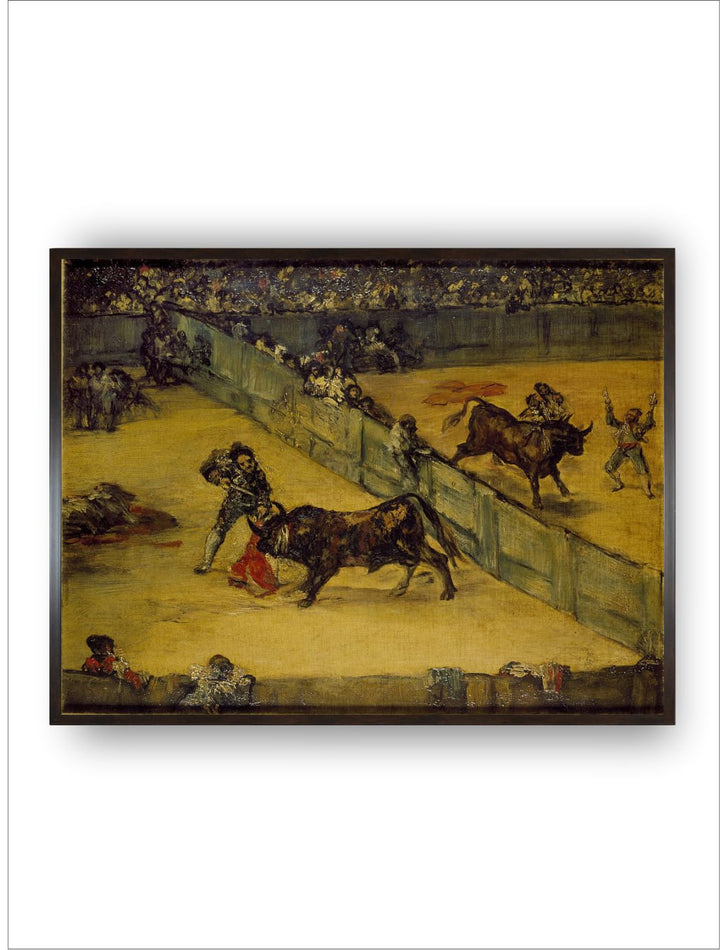 Scene at a Bullfight: the divided Ring, 18th Century by Francisco de Goya
