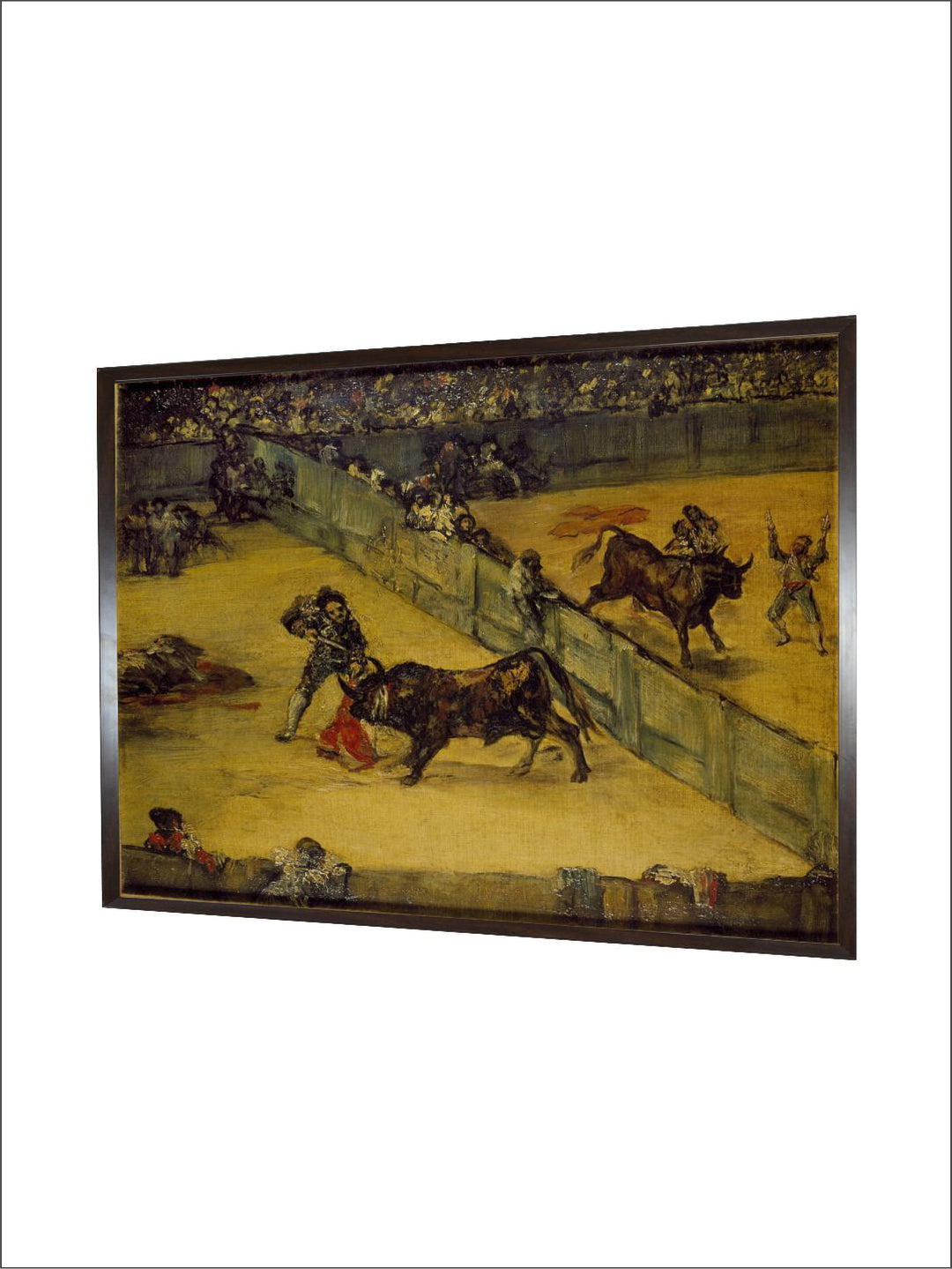 Scene at a Bullfight: the divided Ring, 18th Century by Francisco de Goya